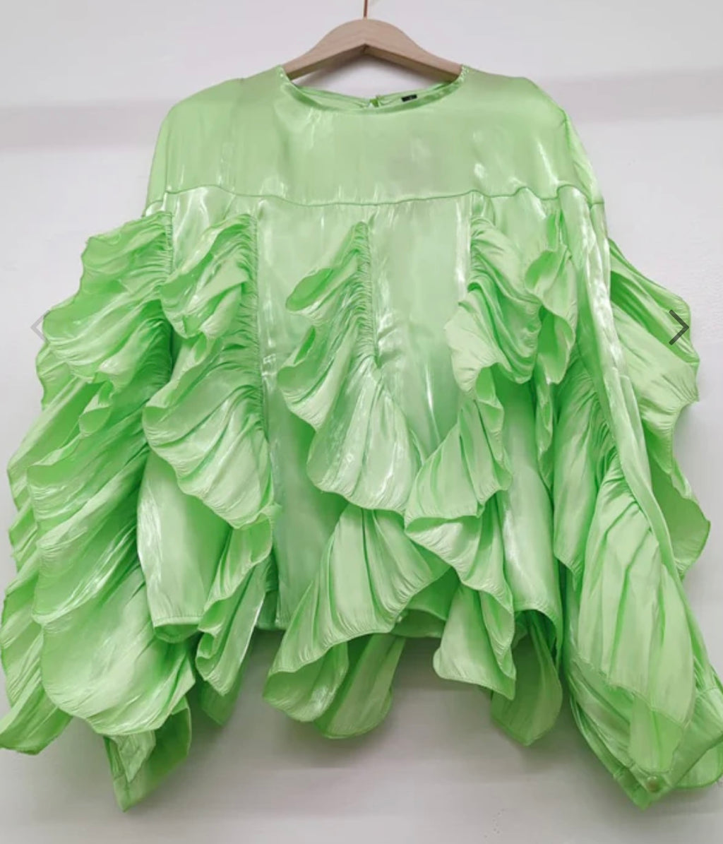 Ruffles are Ruffling Top