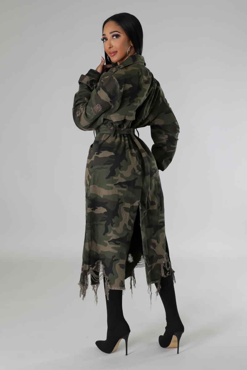 For The Love of Camo Dress/Coat