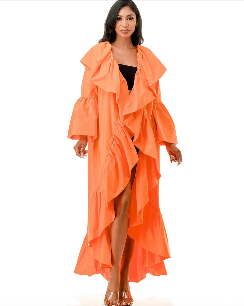 Ruffles Maxi Duster