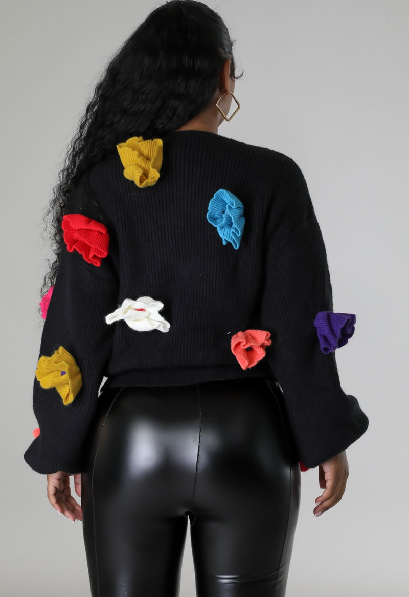 Flower Girl Sweater