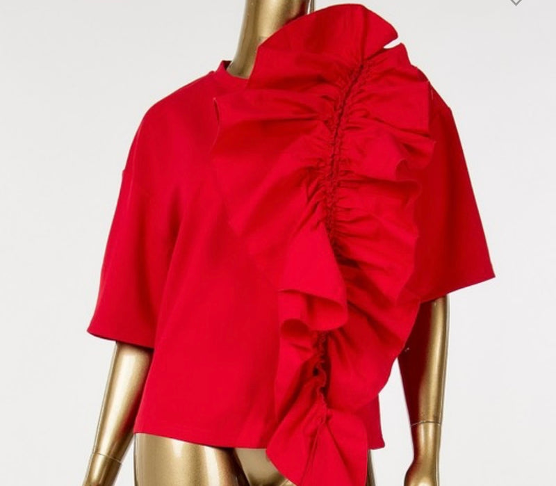 Ruffles Are Ruffling Top