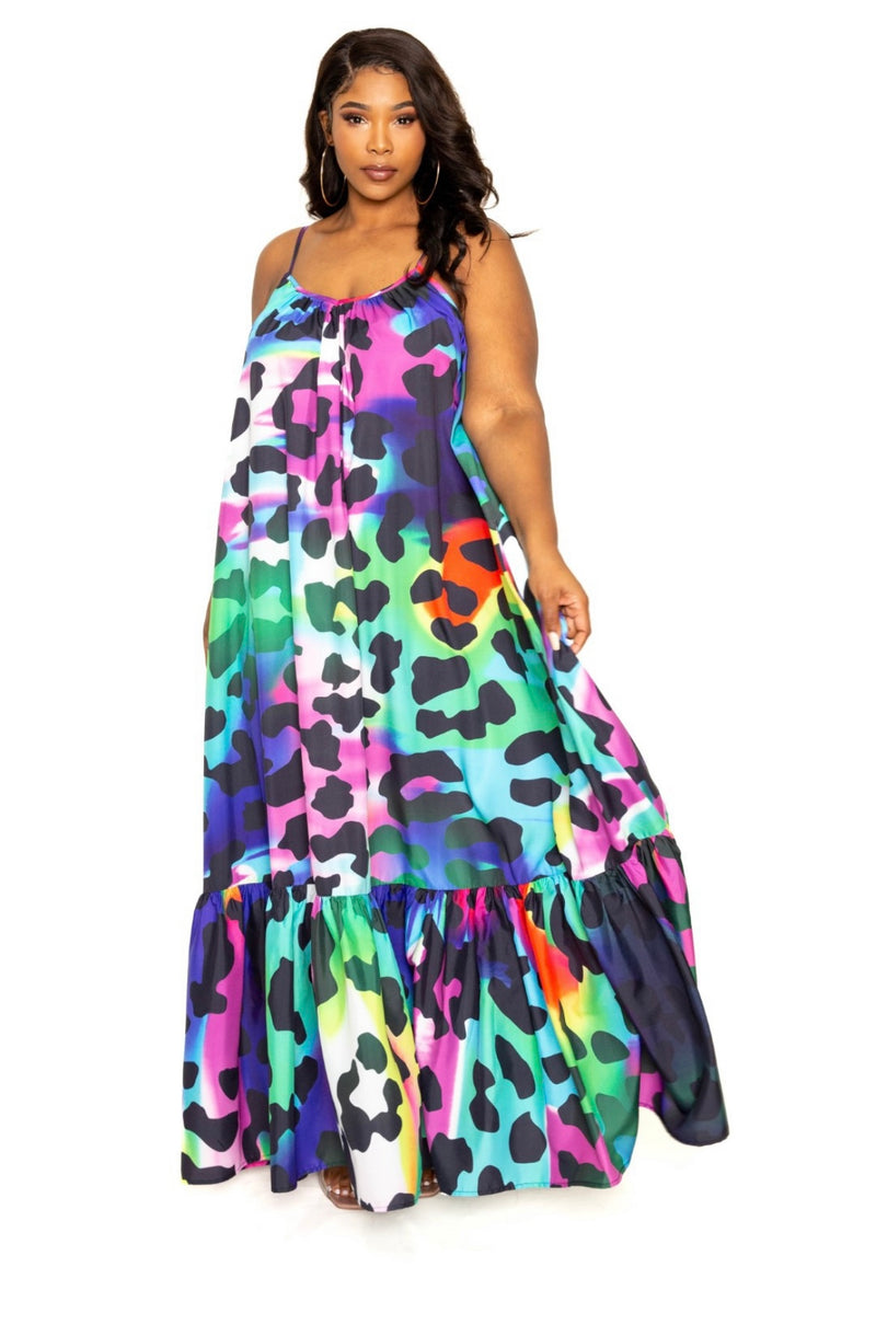 Flowing With It Maxi Dress