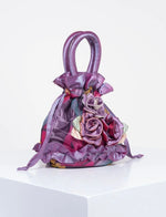 Purple Roses Purse