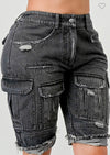 My Denim Cargo Shorts