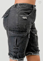 My Denim Cargo Shorts
