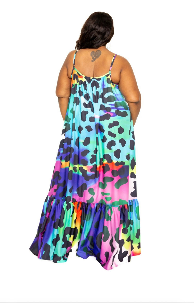 Flowing With It Maxi Dress