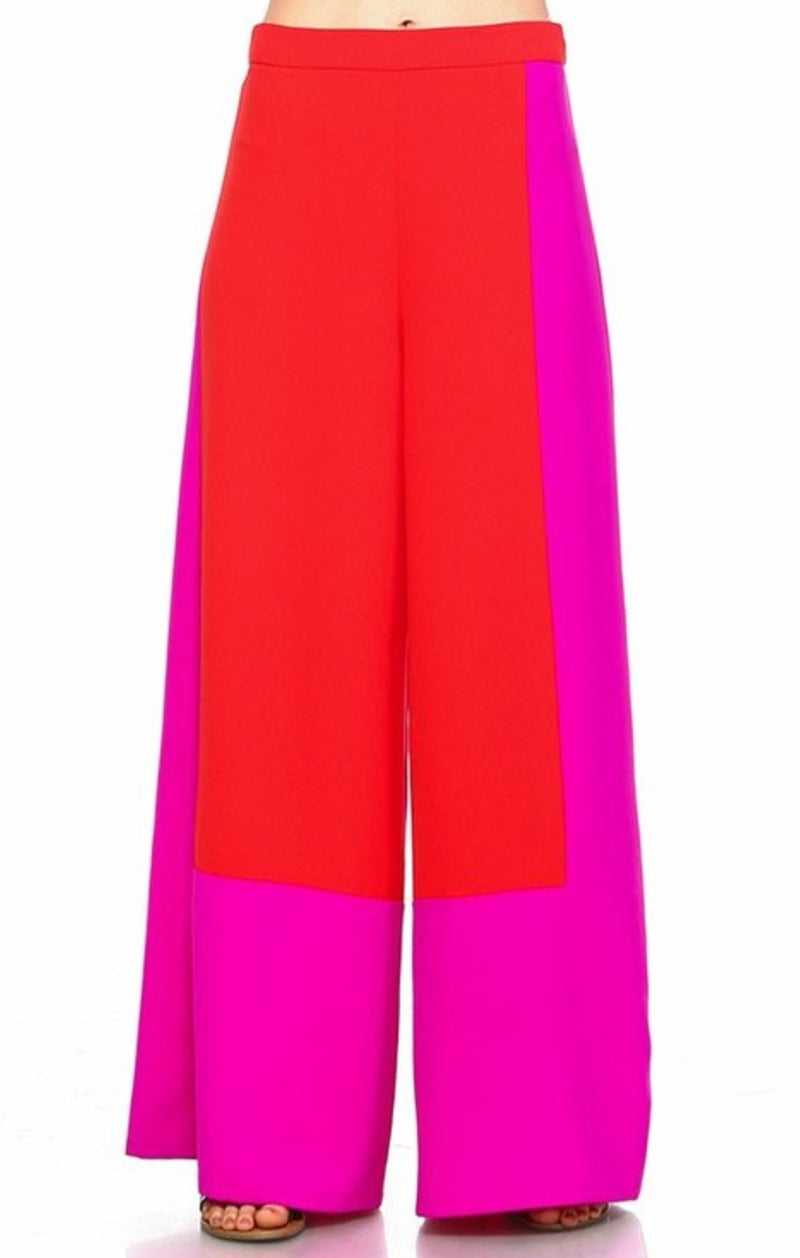 Color Blocking Pants