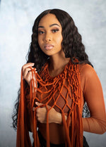 Sheer Fringed Bodysuit