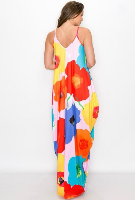 Smell The Flowers Maxi Dress