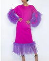 Tulle + Midi Dress