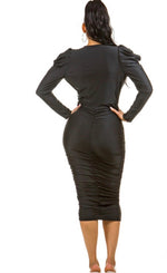 Paint The Night Black Dress