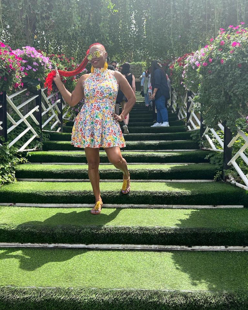 Miracle Garden Mini Dress