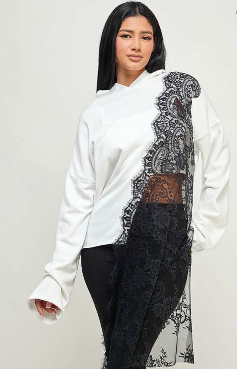 Lace My Body Top