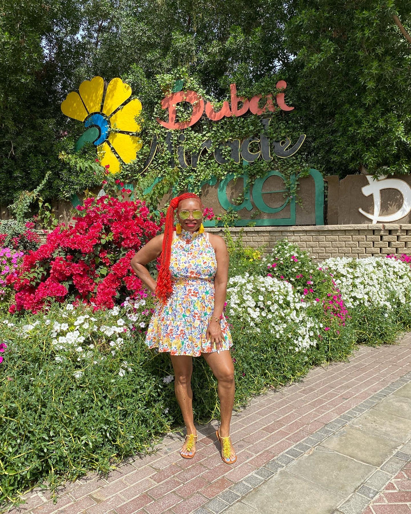 Miracle Garden Mini Dress