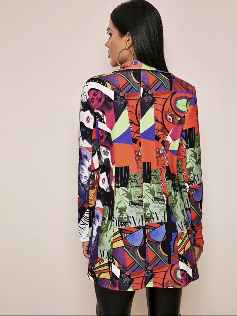 Graffiti Vibe Blazer