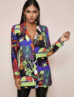 Graffiti Vibe Blazer