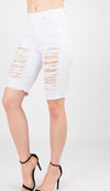 Bermuda Distressed Shorts