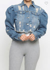 Just Wanna Chill Denim Jacket