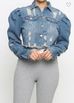 Just Wanna Chill Denim Jacket