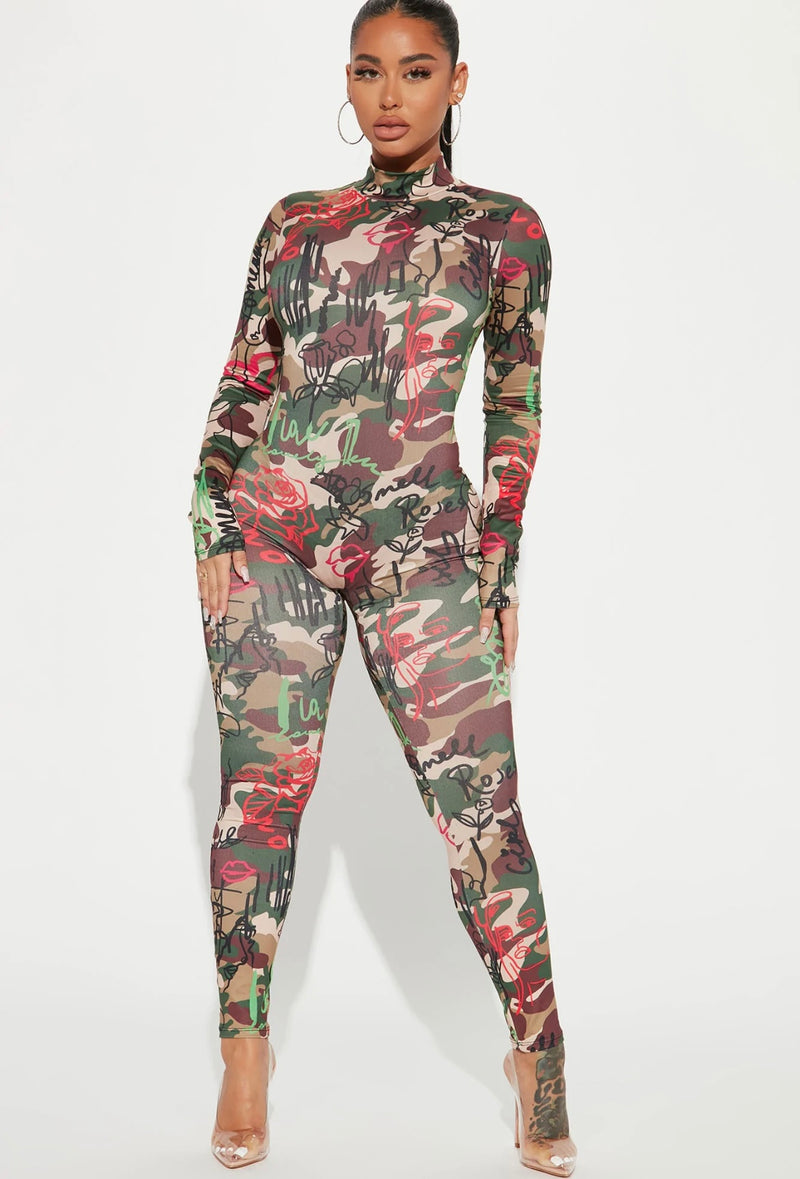 Camo Remix Catsuit