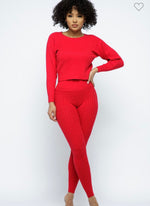 iRelaxx Cable Knit Loungewear