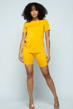 Vibrant Biker Shorts