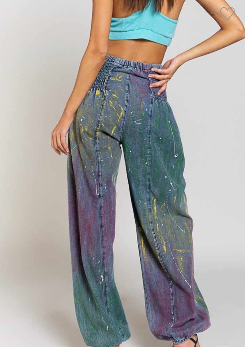 Paint Splatter Pants